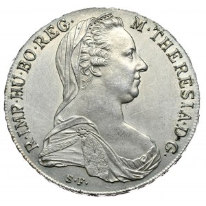 Austria, Maria Teresa, talar 1780r., nowe bicie