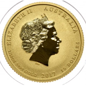 Australia, 2017. 1/10 ounce, Year of the Rooster