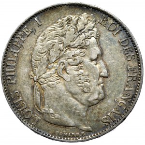 France, 5 Francs, 1846