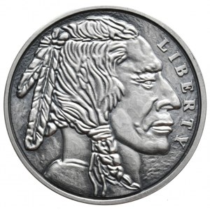 USA, bizon, 1 oz, Ag 999, Antic