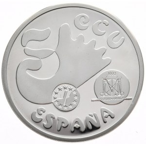Hiszpania, 5 Ecu, 1992r. 1oz.