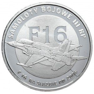 SM 2009-2013, 1/2oz., Samoloty bojowe, F16