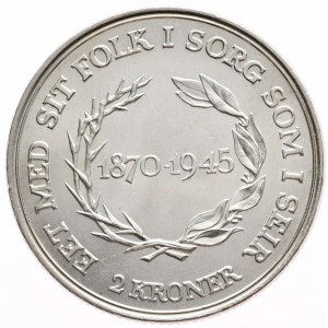 Dania, 2 Korony, 1945r.
