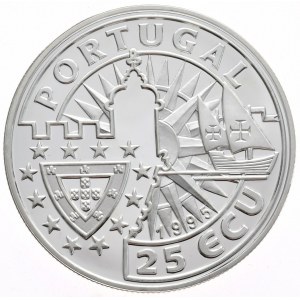 Portugalia, 25 Ecu, 1995r.