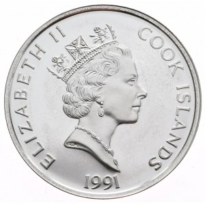 Wyspy Cooka, 50 Dolarów, 1991r., Maksymilian I