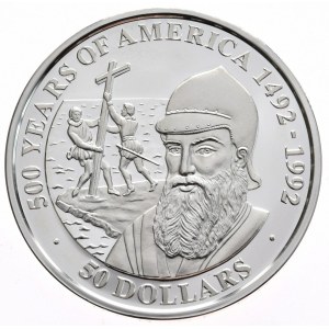 Wyspy Cooka, 50 Dolarów, 1990r., P.A. Cabral