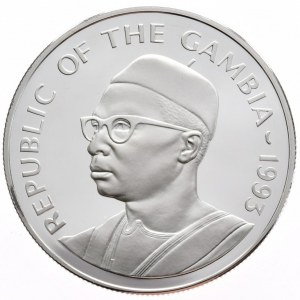 Gambia, 20 Dalasis, 1993r., H. Żeglarz