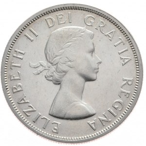 Canada, $1, 1958.