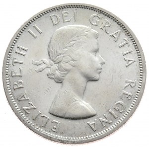 Canada, $1, 1958.