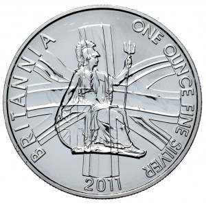 Wielka Brytania, Brytania 2011r., 1 oz.