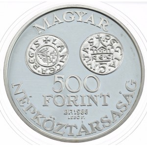 Węgry, 500 Forintów, 1988r.