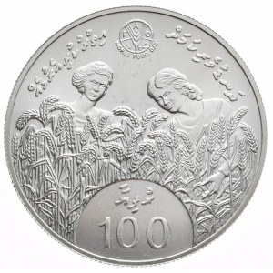 Malediwy, 100 Rupii, 1981r.