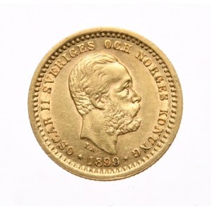 Sweden, 5 Crowns, 1899.