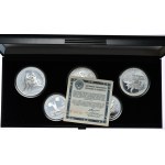 USSR, 1979 Olympics Set, Moscow 1980, 5 coins.