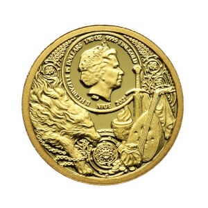 Wiedźmin, 1/10 oz Au (1), 2021r.