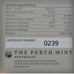 Australia, $1, 2023. Emu color