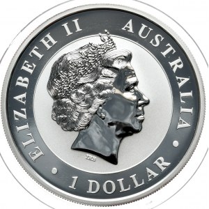 Australia, koala 2017, 1 oz, 1 uncja Ag 999, Privy mark Kangur