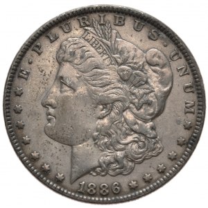 USA, 1 Dolar, 1886r., Morgan, Filadelfia