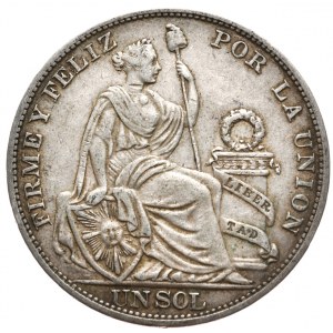 Peru, 1 Sol, 1895r.