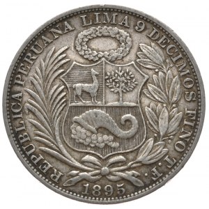 Peru, 1 Sol, 1895r.