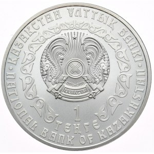 Kazachstan, 1 Tenge, 2010r., Irbis