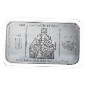 Sztabka 1oz. Srebrna Mennica, Grunwald.