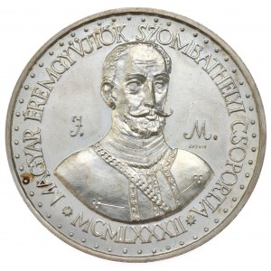 Węgry, medal 1982r., Miklós Jurisich