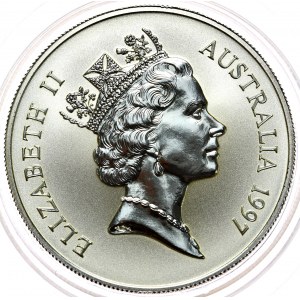 Australia, kangur 1997r., 1 oz, Ag 999, RAM