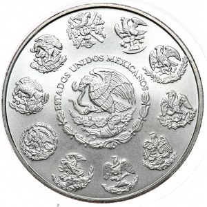 Meksyk, Libertad, 2012r., 1 oz, uncja 999 AG