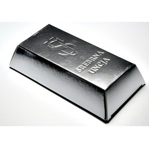 Santa Claus, 1oz, Ag 999, silver bar shaped box