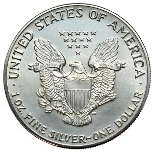 USA, 1 Dolar, 1986r., 1 oz, srebro 999