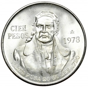 Meksyk, 100 Pesos, 1978r.