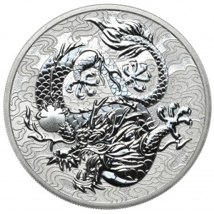 Australia, 1 Dolar, 2021r., Smok
