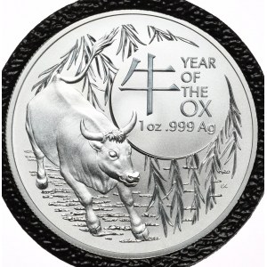 Australia, 1 Dolar, 2021r., RAM, Wół