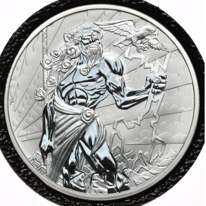 Tuvalu, 1 Dolar, 2021r., Zeus