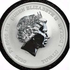 Tuvalu, 1 Dolar, 2021r., Zeus