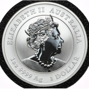 Australia, 1 Dolar, 2022r. Tygrys