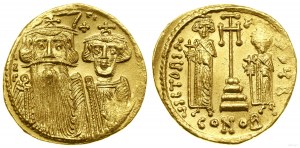 Byzanc, solidus, 661-663, Konstantinopol