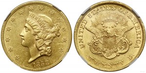 Stati Uniti d'America (USA), 20 dollari, 1858, Filadelfia