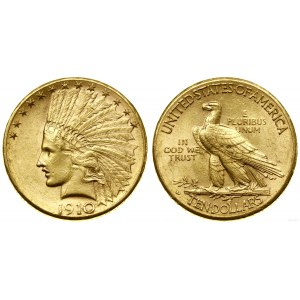 Spojené státy americké (USA), $10, 1910 D, Denver