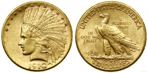 Spojené Štáty Americké (USA), 10 dolárov, 1910 D, Denver
