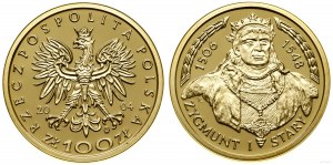 Polsko, 100 zlotých, 2004, Varšava