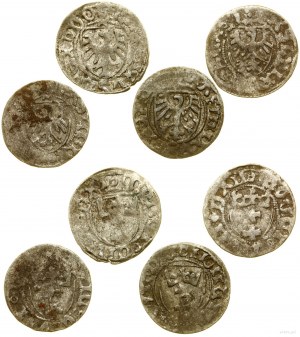 Polonia, serie di 4 scellini di Danzica, dopo il 1457, Danzica