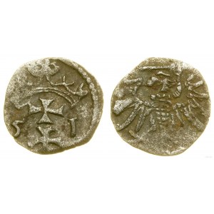 Polska, denar, 1551, Gdańsk