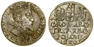 Poľsko, trojak, 1602, Kraków