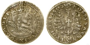 Poľsko, penny, 1605, Krakov