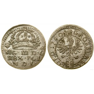 Pologne, penny, 1609, Cracovie