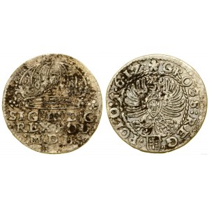 Polsko, penny, 1612, Krakov