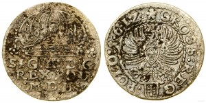 Poľsko, penny, 1612, Krakov