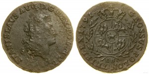Polska, trojak, 1791 EB, Warszawa